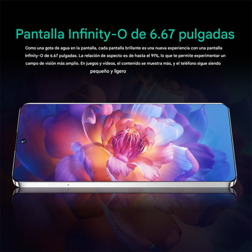 Dual Sim Teléfono Vove Camon 20 Smartphone 6.78 Pulgadas Pantalla Batería De Larga Duración Celulares Android 13