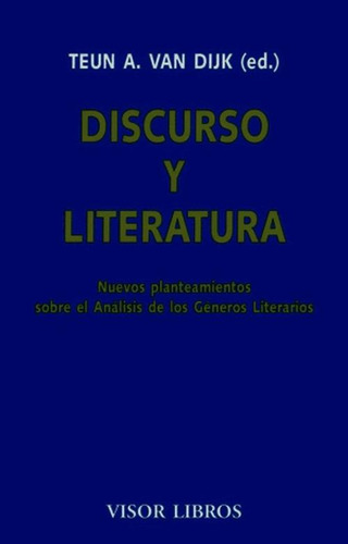 Libro Discurso Y Literatura