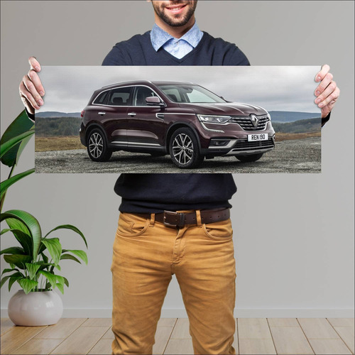 Cuadro 30x80cm Auto 2019 Renault Koleos Uk Auto 169