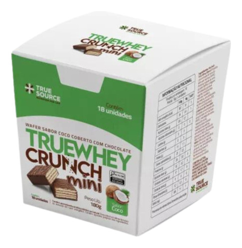 Proteína Wafer True Whey Crunch Mini Cx C/18