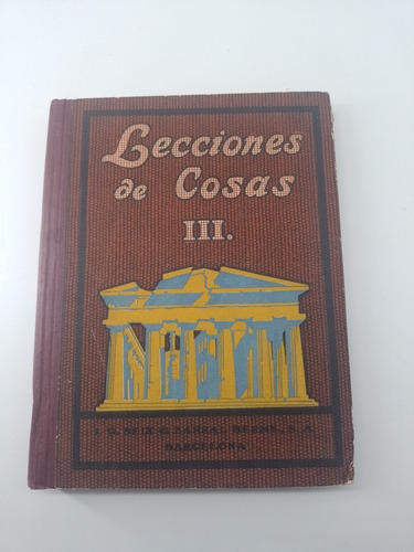 Libro Lecciones De Cosas 3 Nualart