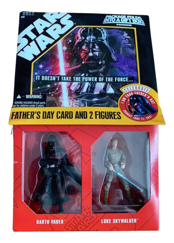 Star Wars Dia Del Padre Fathers Day Vader Luke Set Especial