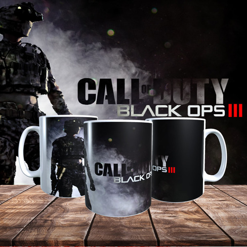 Imagen 1 de 1 de Taza Personalizada Diseño Call Of Duty Black Ops 326