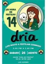 Comprar Daria Kit Cumpleaños Imprimible Editable Candy Bar