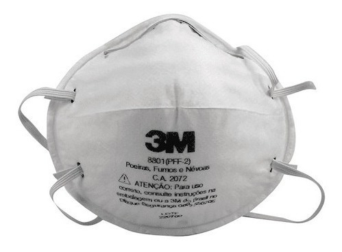 Mascarilla Barbijo 3m 8801 Pff2 X 5 Unidades Oferta!!