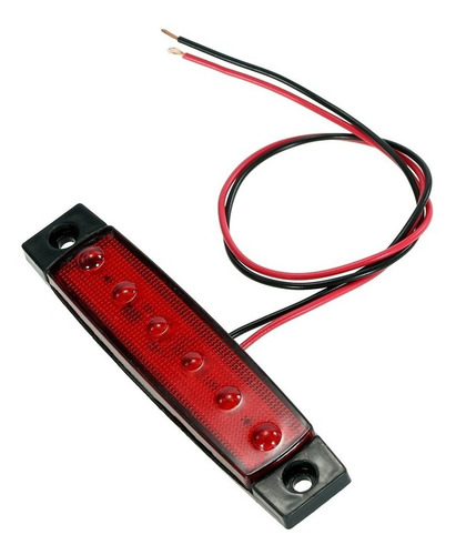 Imagen 1 de 10 de Luz Led Indicadora Lateral Señalizador 24v Camion Trailer