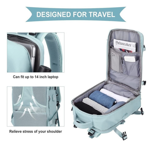 Mochila Multifuncional Antirrobo Mochila De Viaje Grande