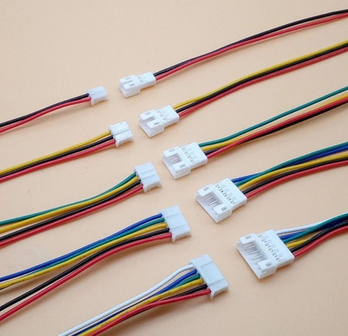 Conector Jst Ph2.0 5 Pines Macho Y Hembra Con Cable X5 Par