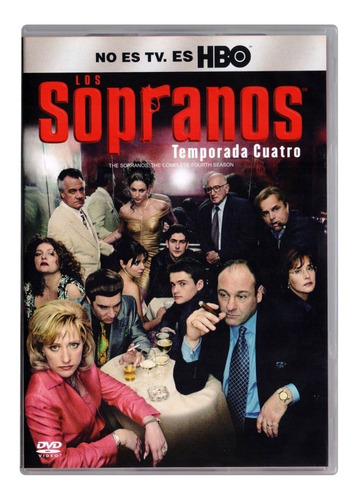 Los Sopranos Cuarta Temporada 4 Cuatro Dvd