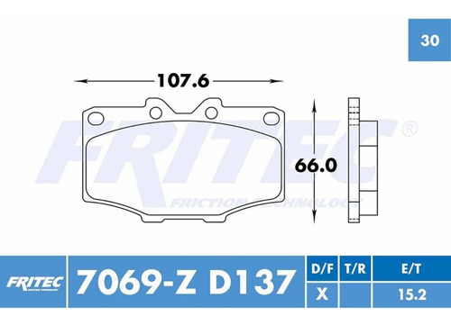 Pastillas Freno Toyota Land Cruiser Machito Pickup 1975-92