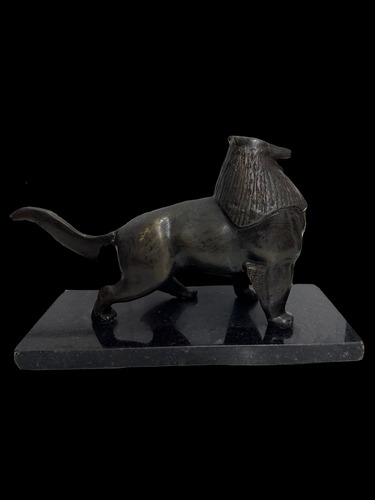Alfredo Ceschiatti, Leão Mitológico Em Bronze 19x30x09cm B8 (Usado)