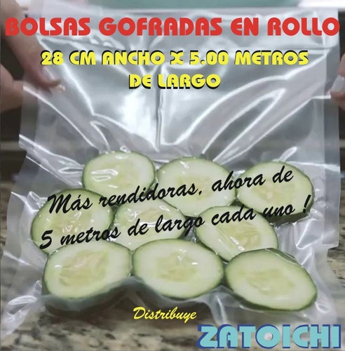 Envasadora Al Vacío Selladora Automática + 4 Rollos Gratis