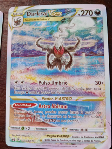 Proxy/repli Carta Pokemon Darkraiv Astro Alternativ