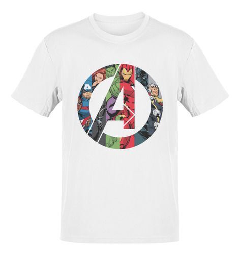 Playera Personalizada Avengers Vengadores Superheroes Comics