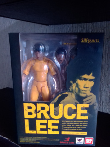 Bruce Lee Bandai Sh Figuarts Yellow Suit Nuevo