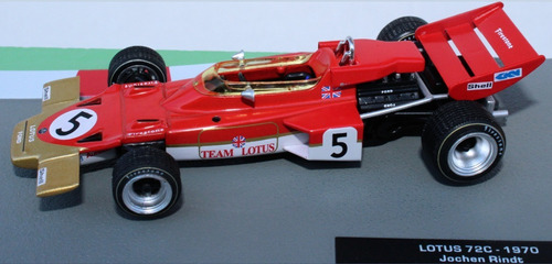 Lotus 72c-jochen Rindt-camp. Mundial 1970-1/43 Collectiòn