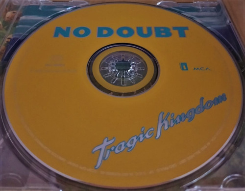 Cd No Doubt - Tragic Kingdom 1995 Excelente