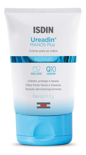 Hidratante Reparador Para As Mãos Isdin Ureadin Manos 51,5g