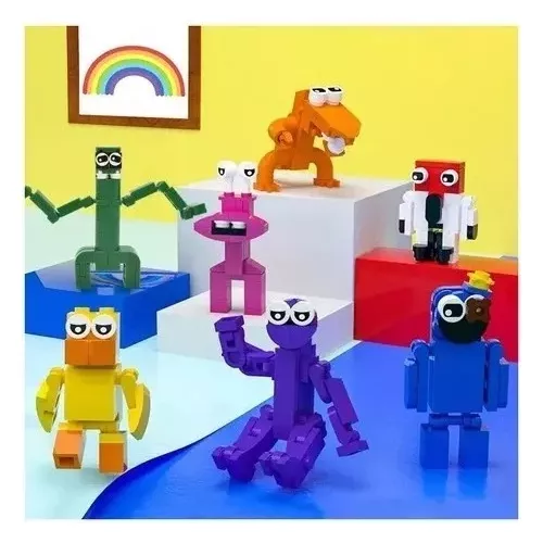 Roblox Rainbow Friends Kit 8x1 Blocos De Montar Compatível a lego - Kids  Think big - Brinquedos de Montar e Desmontar - Magazine Luiza