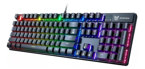 Teclado Gamer Mecánico Rgb Keyboard Para Juego Onikuma /r&r