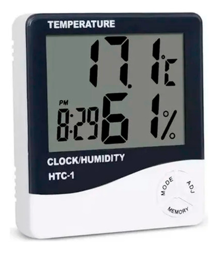 Relógio Termo Higrômetro Termômetro Digital Com Sensor Embutido Medidor De Umidade E Temperatura Do Ar Termo-higrômetro Htc-1 Tumblr
