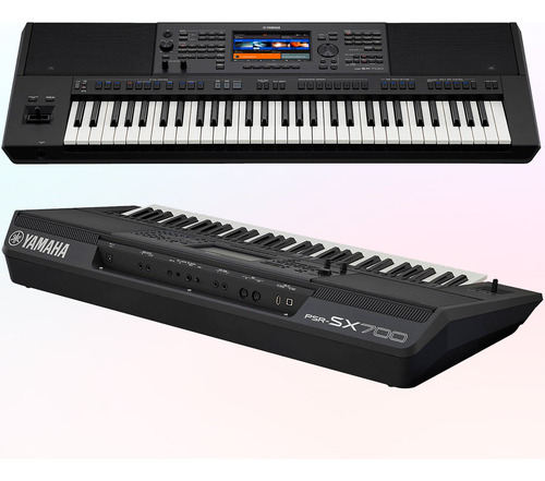 Teclado Profesional Yamaha Psr Sx700 Practicamente Nuevo!! Negro (Usado)