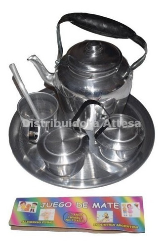 Juego De Mate En Bandeja De Aluminio Puro En Bolsa