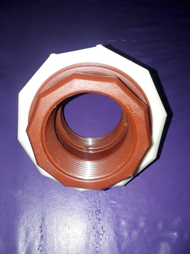 Union Doble Hembrahembra Plastico 2 Pulgadas J3l.no Se Envia
