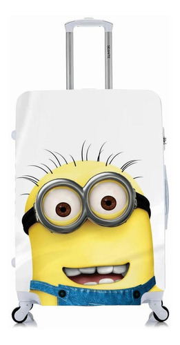 Capa Protetora Para Mala Viagem Personalizada Pequena Minion