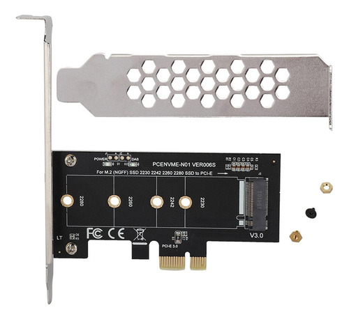 Aubp Nvme M.2 Ssd M Key To Pci-e 3.0 X1 Expansion Card