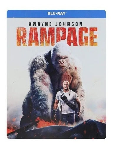 Rampage Devastación / Blu-ray Steelbook Película Nuevo