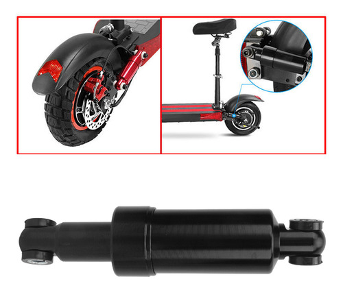 Amortiguador Eléctrico Para Patinete Trasero De 150 Mm, Alum