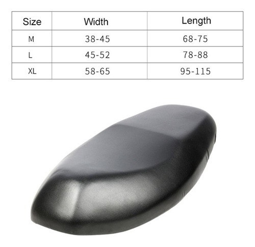 Funda De Asiento De Motocicleta Scooter Protector M