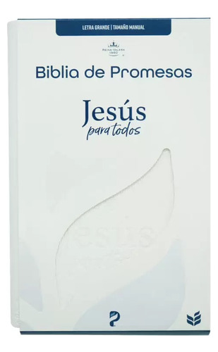 Biblia De Promesas Rvr 1960 Jesus Para Todos, Imit. Piel 