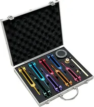 Comprar Diapasones Con Martillos Multicolor Para Terapia Chakras 