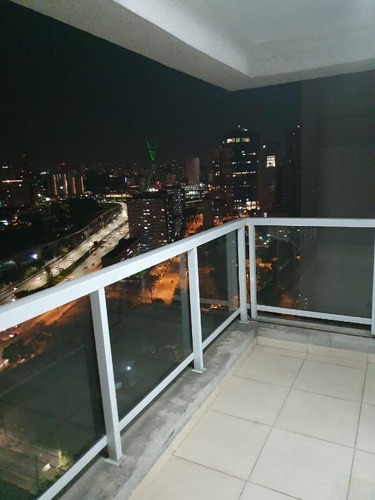 Imagem 1 de 10 de Apartamento Com 1 Dormitório Para Alugar, 44 M² Por R$ 3.300,00/mês - Brooklin - São Paulo/sp - Ap16131