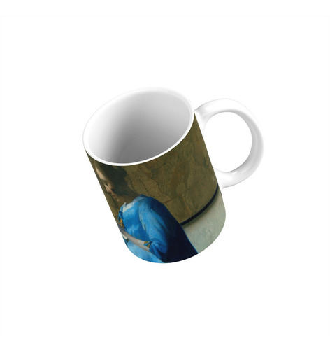 Taza Mujer Leyendo Una Carta - Johannes Vermeer