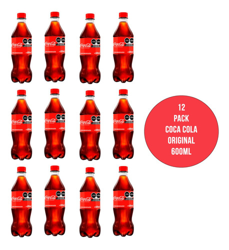 Coca Cola Refresco Original 600 Ml 12pack