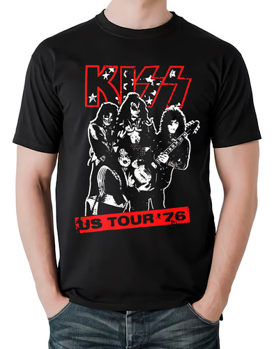 Camiseta Kiss Banda Rock Metal