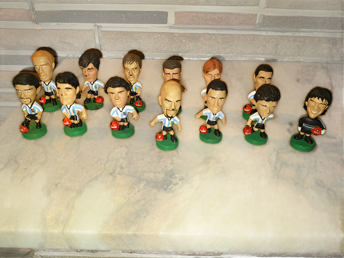 Muñecos Cabezones Mundial Francia 98. Precio X Unidad (Usado)