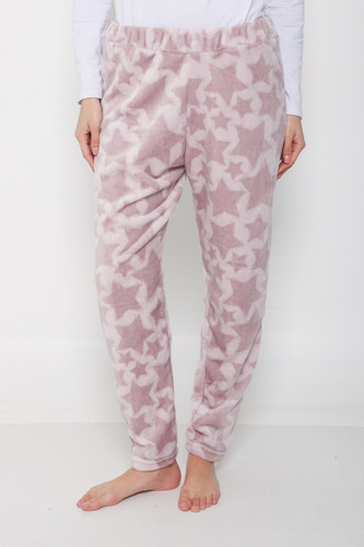 Pijama Wop Clothing Pantalón Polar Soft Mujer Doble Estrella