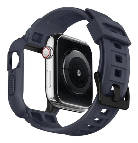 Case Spigen Rugged Armor Pro Para Apple Watch Se 1 / 2 44mm