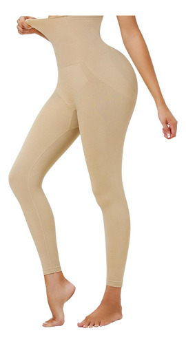 Leggings De Compressão Para Mulheres, Calças Cor Da Pele S