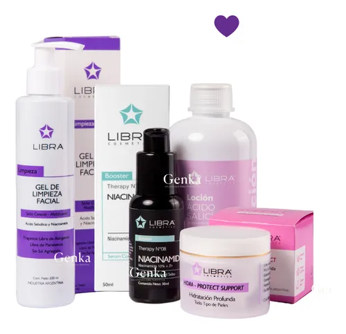 Kit Combo Rutina Piel Grasa Niacinamida Salicilico Libra