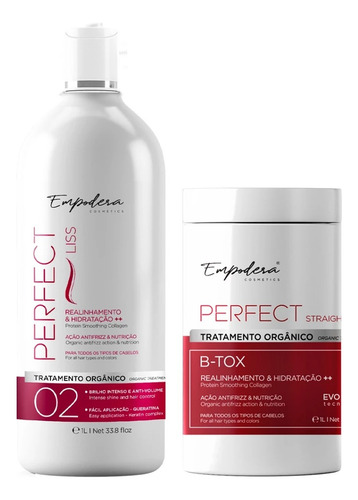 Botox Capilar + Escova Progressiva Sem Formol Profissional