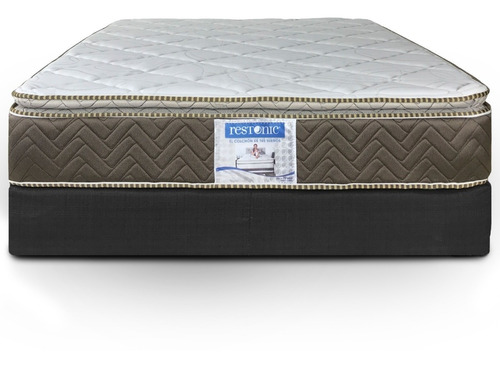 Cama Colchon Ortopedico Matrimonial Restonic LG