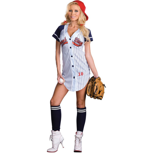 Disfraz De Béisbol Sexy Para Mujer Talla: 3x Halloween