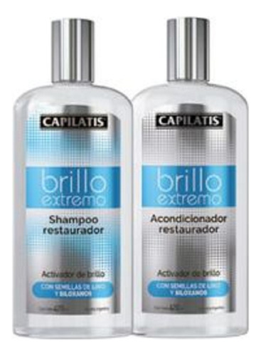 Shampoo + Acondicionador - Brillo Extremo - Capilatis
