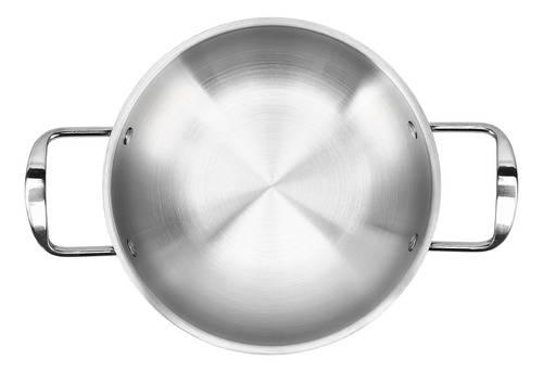 Panela De Ramen Com Aquecimento Binaural Uniforme, Cor De Aç