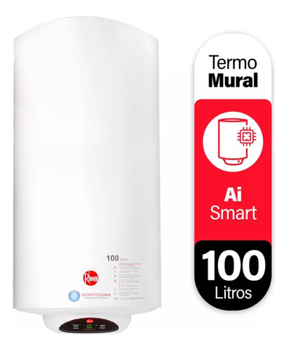 Termo Eléctrico Rheem Digital Tm-100r Blanco 100l 220v-240v